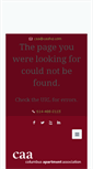 Mobile Screenshot of caahq.com