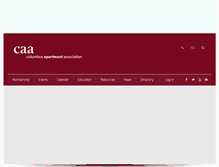 Tablet Screenshot of caahq.com
